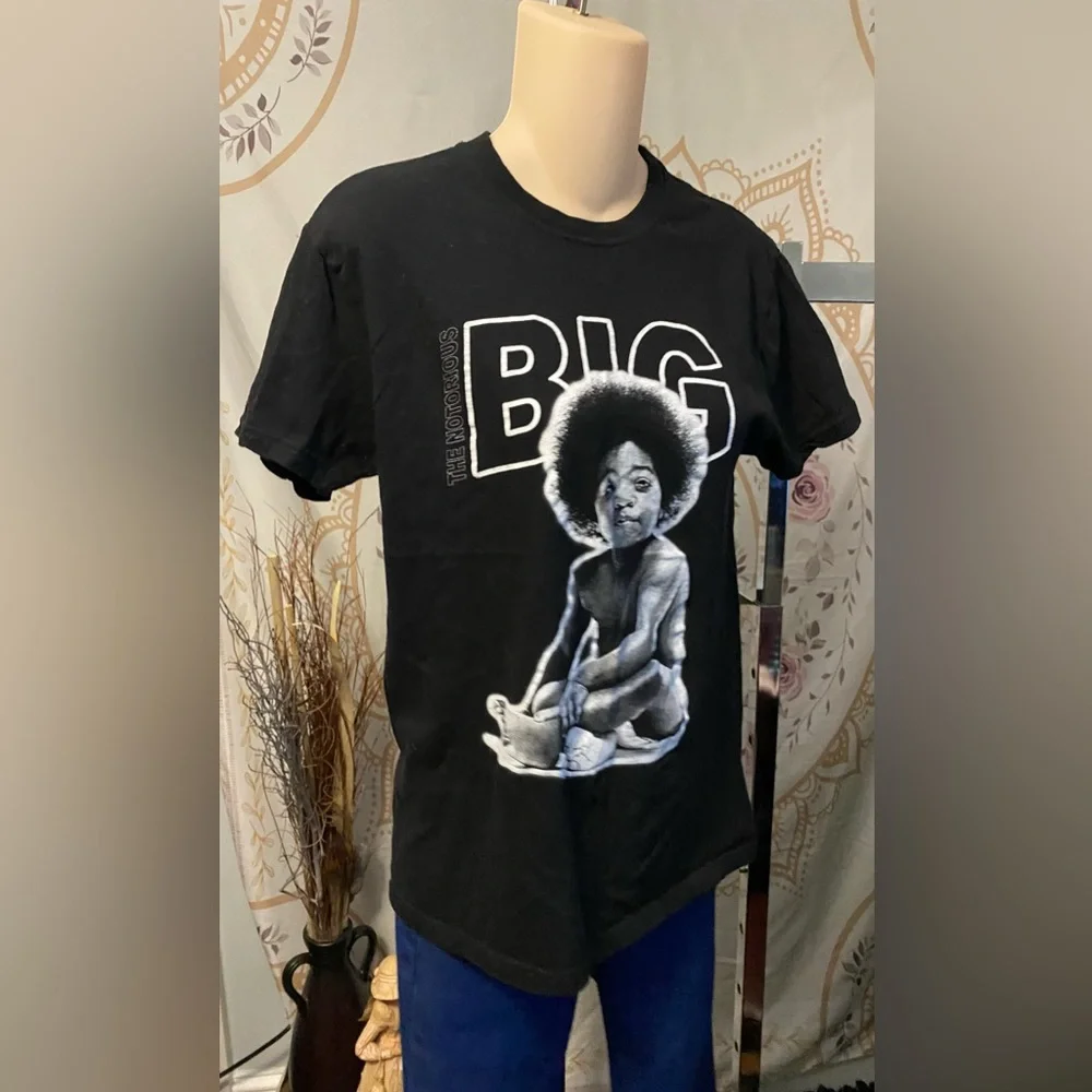 Like new Notorious B.I.G. Tshirt in Black 100% Cotton Size M